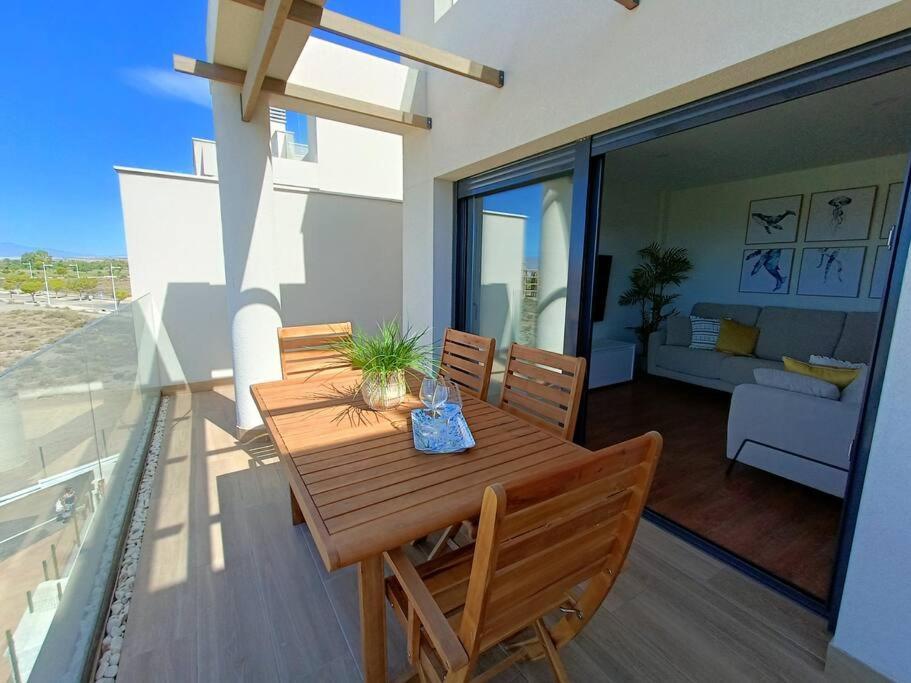 Апартаменты Nuevo Atico Toyo. Vistas Al Mar, Terraza, Solarium, Piscina, A/A, Wifi Y Garaje El Toyo Экстерьер фото