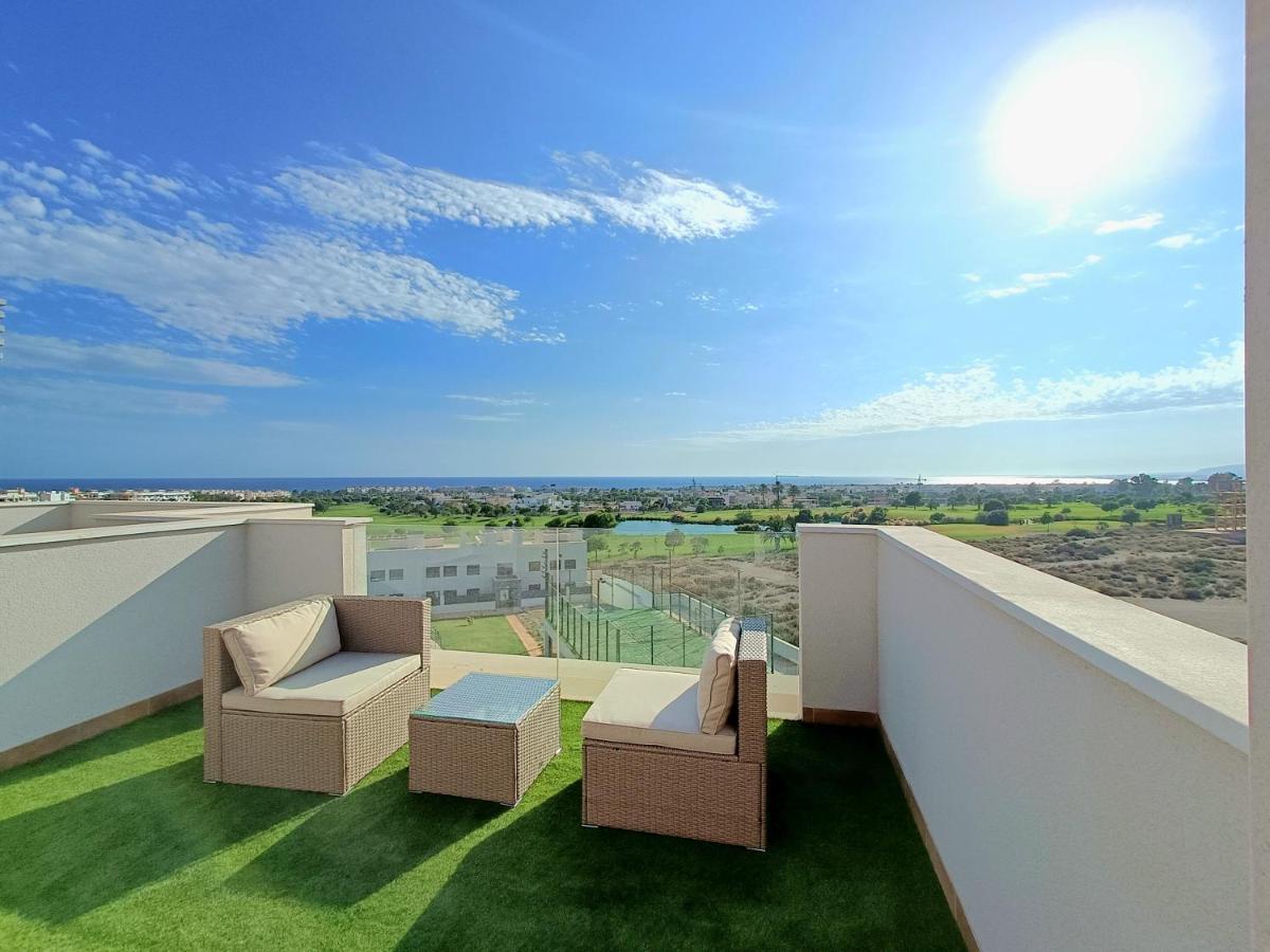 Апартаменты Nuevo Atico Toyo. Vistas Al Mar, Terraza, Solarium, Piscina, A/A, Wifi Y Garaje El Toyo Экстерьер фото